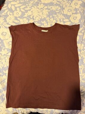 Zara Women's Maxi Skirt - Deep Brown